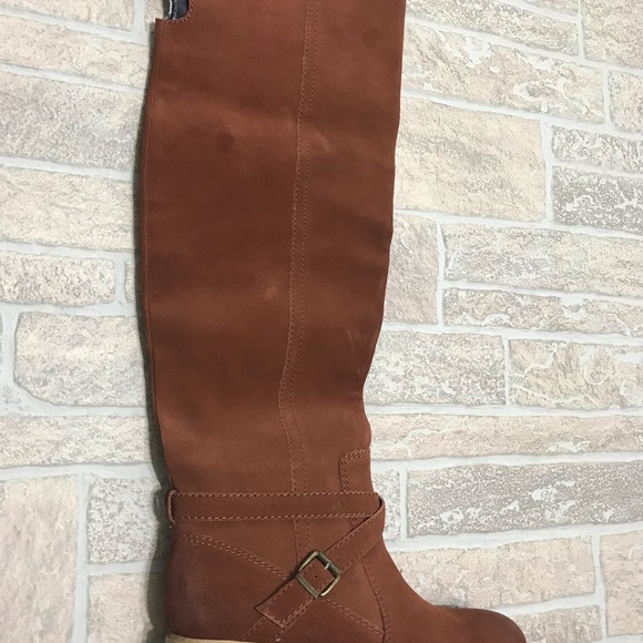 Women’s tall boots brown 8 never worn - Picture 3 of 6